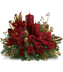 Candlelit Christmas from Brennan's Florist and Fine Gifts in Jersey City